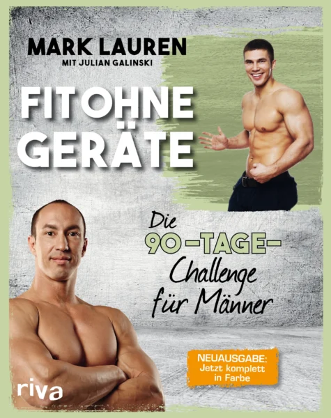 Fit ohne Geräte – Die 90-Tage-Challenge für Männer 2D Cover